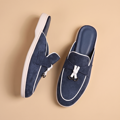 Ancora Suede Mule Loafer
