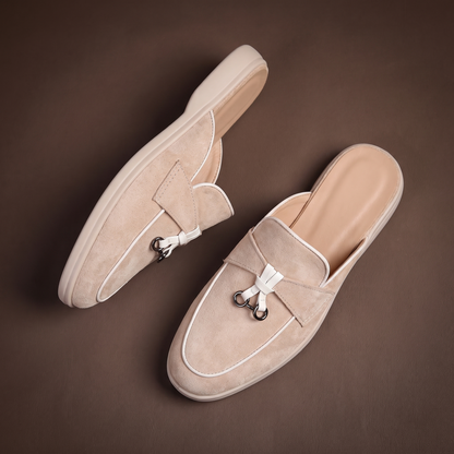 Ancora Suede Mule Loafer