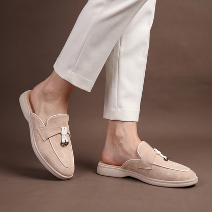 Ancora Suede Mule Loafer