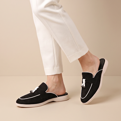 Ancora Suede Mule Loafer