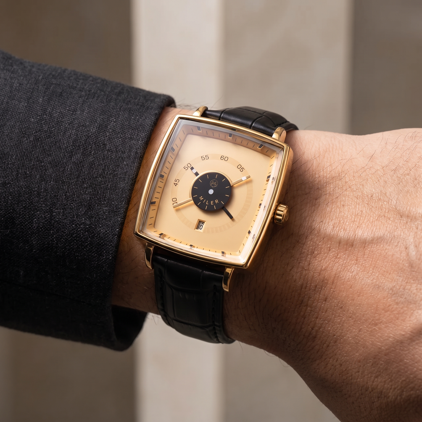 Envoy Square-Case Automatic Watch