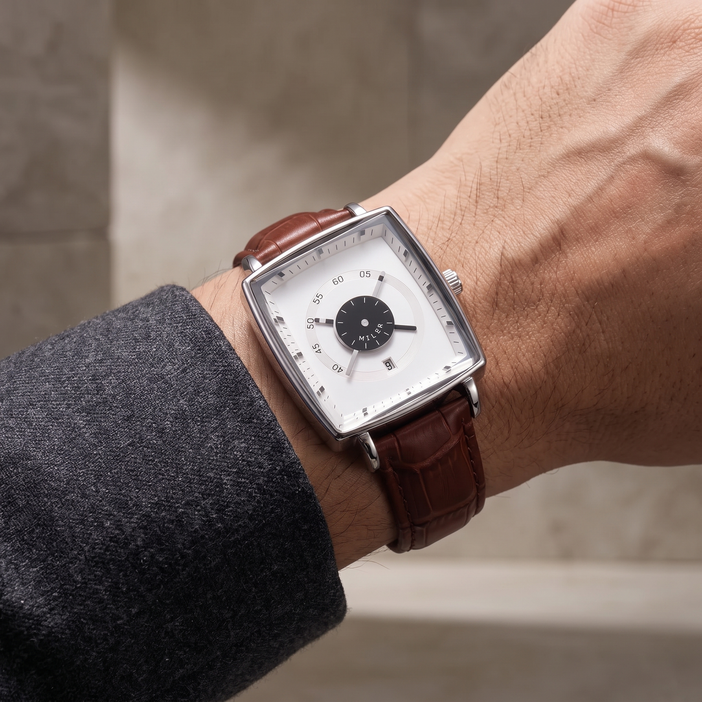 Envoy Square-Case Automatic Watch