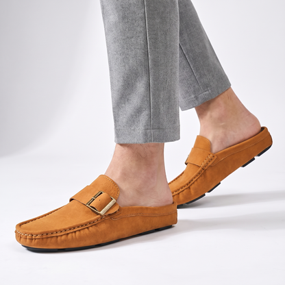 Castellucci Suede Mule Loafers