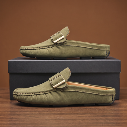 Castellucci Suede Mule Loafers