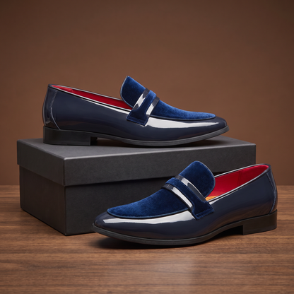 Falconeri Velvet Bit Loafers