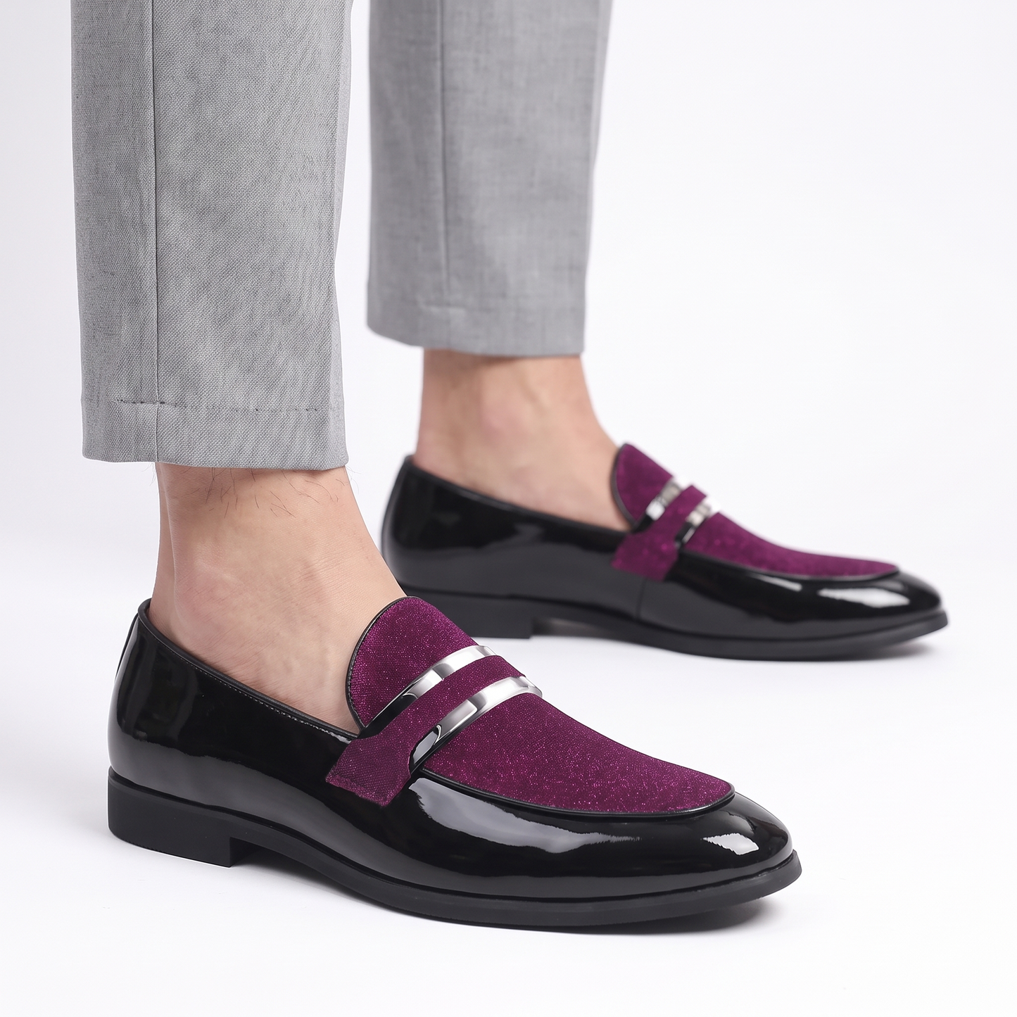 Falconeri Velvet Bit Loafers