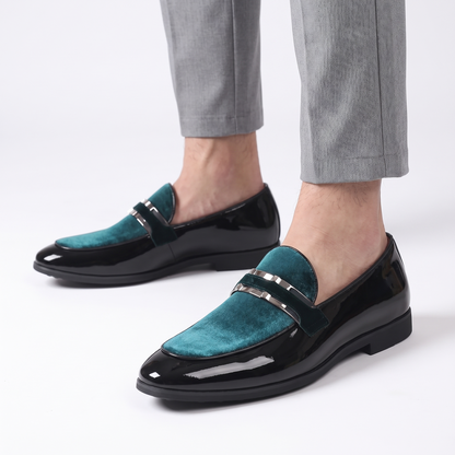 Falconeri Velvet Bit Loafers