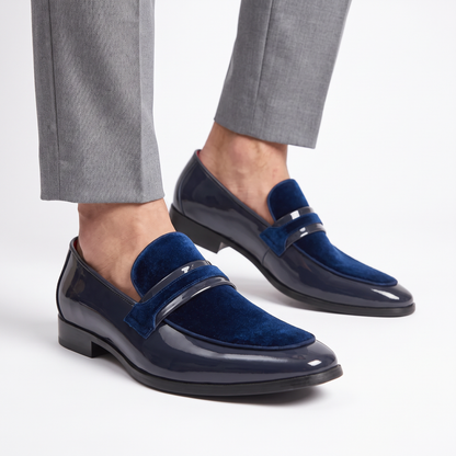 Falconeri Velvet Bit Loafers