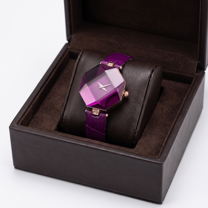 Vittoria Gem-Cut Timepiece