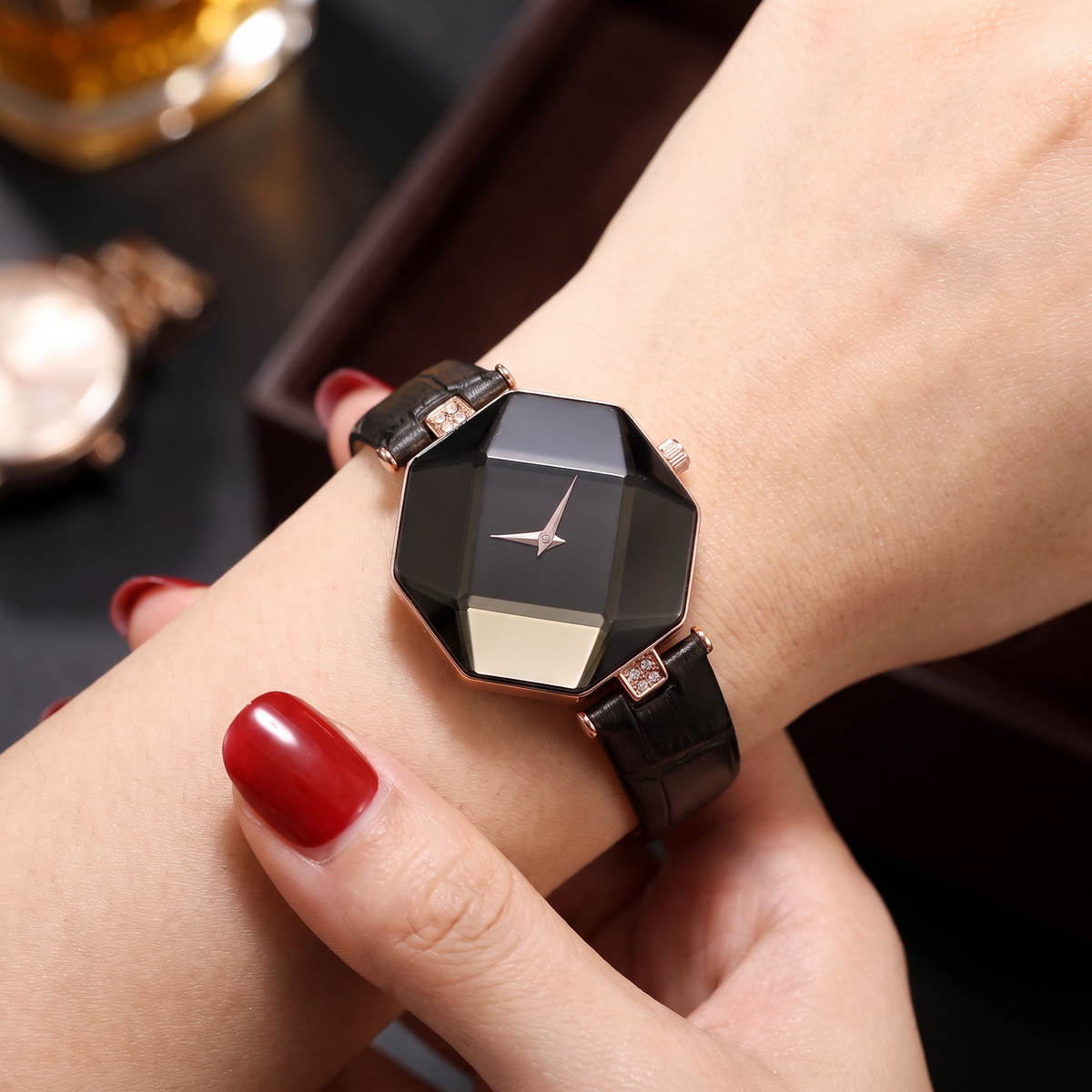 Vittoria Gem-Cut Timepiece