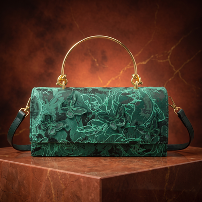 Marchesa Butterfly Clutch