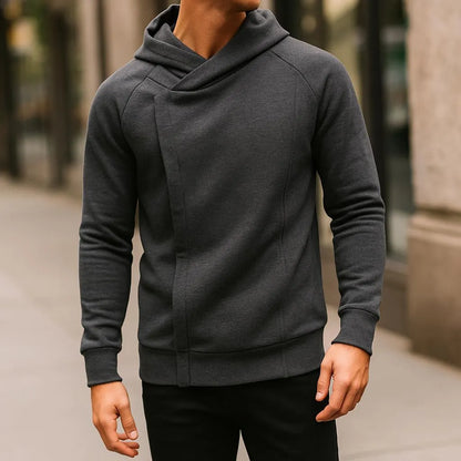 The Asymmetric Fold Hoodie