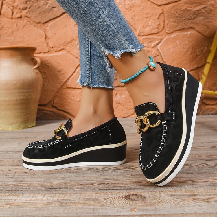 Chain-Link Platform Loafer