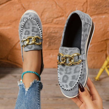 Chain-Link Platform Loafer