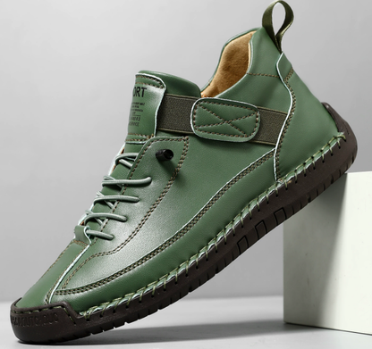 Atelier Hand-Stitch Leather Trainer
