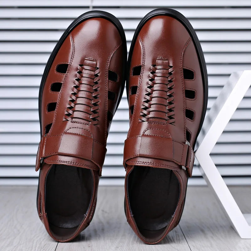 Marchese Woven Leather Loafer