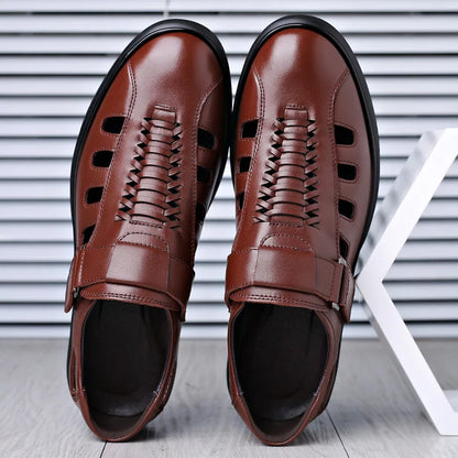 Marchese Woven Leather Loafer