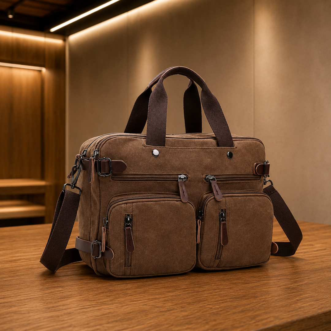 Rourke Canvas Briefcase