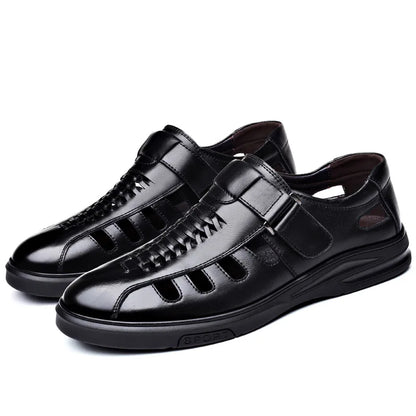 Marchese Woven Leather Loafer