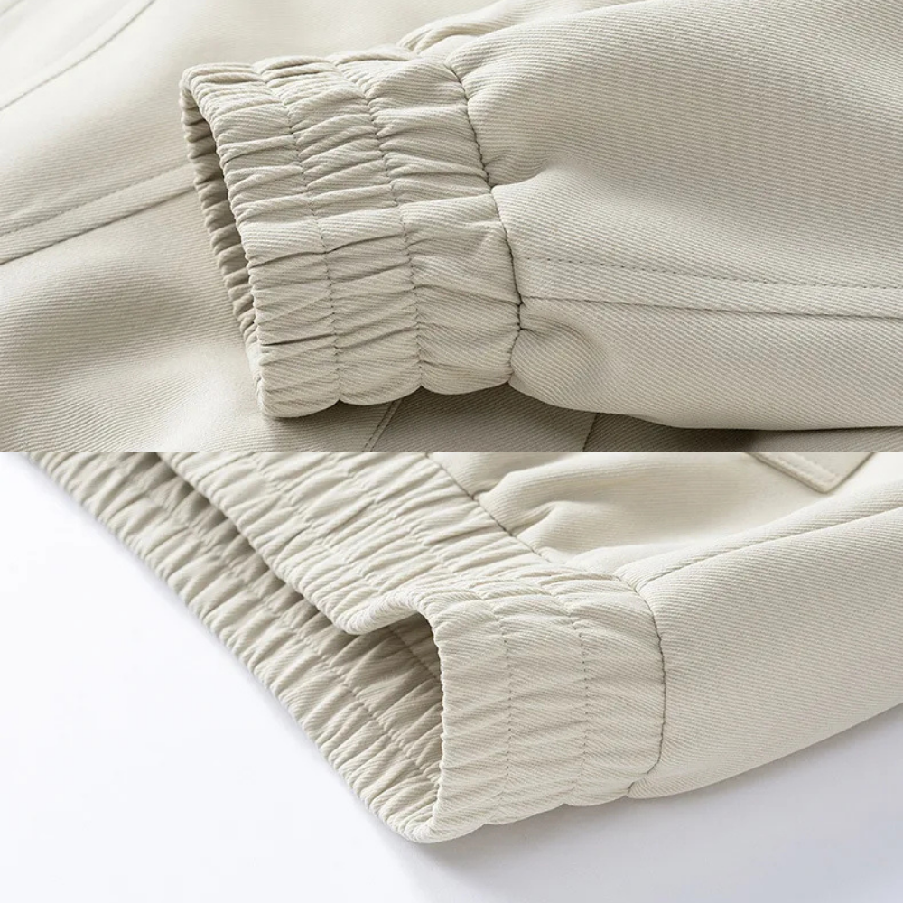 Oversized Bomber Jacket with Plaid Hood