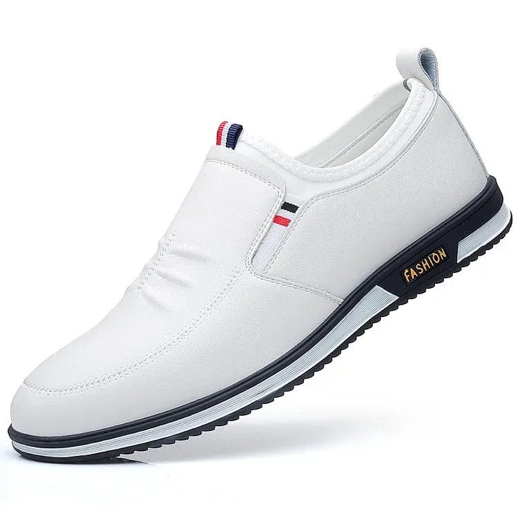 Contrast-Sole Slip-On Sneaker