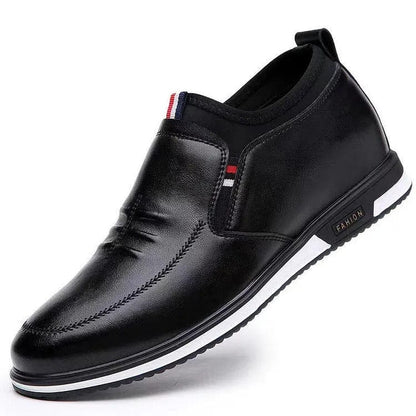 Contrast-Sole Slip-On Sneaker