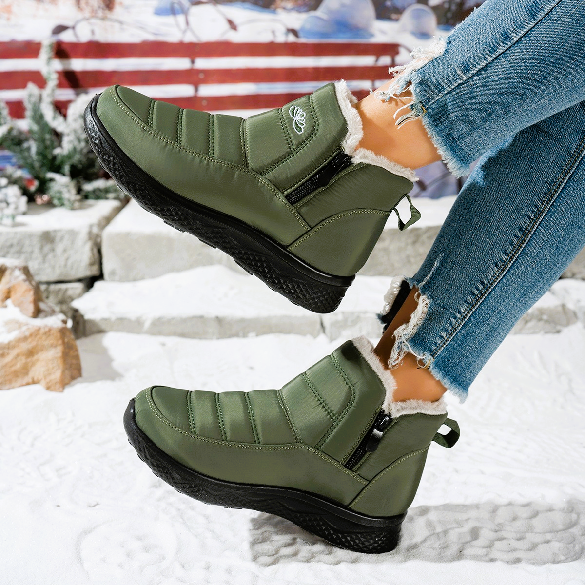 Summit Quilted Snow Boot