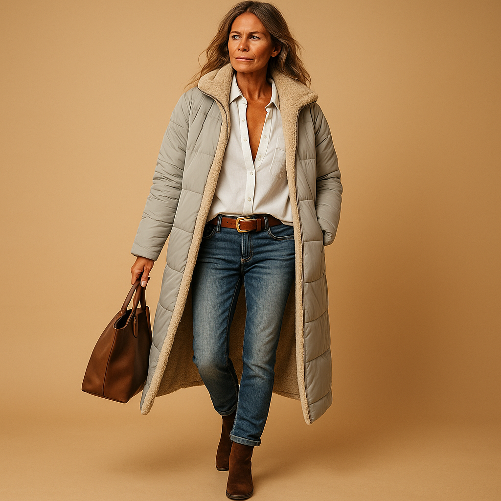 The Aspen Long Puffer Coat