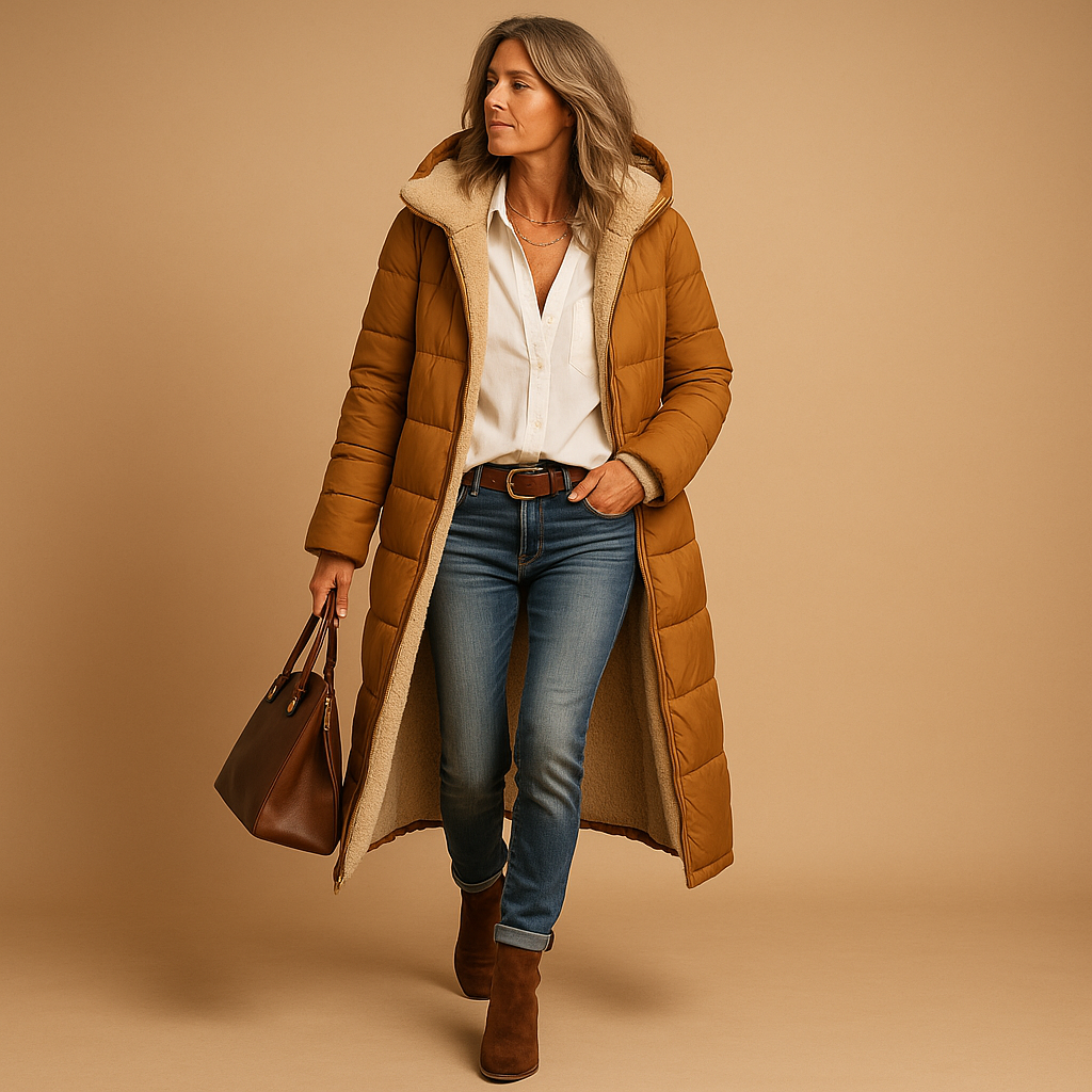 The Aspen Long Puffer Coat