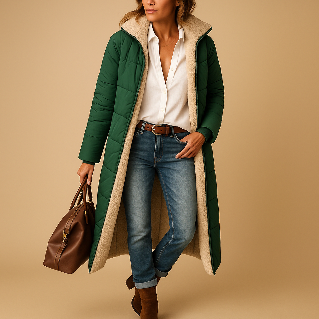 The Aspen Long Puffer Coat