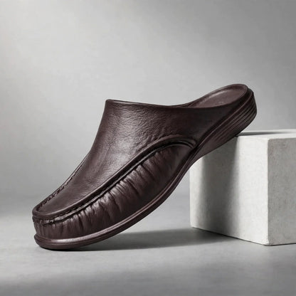 Holton Leather Mule Clogs