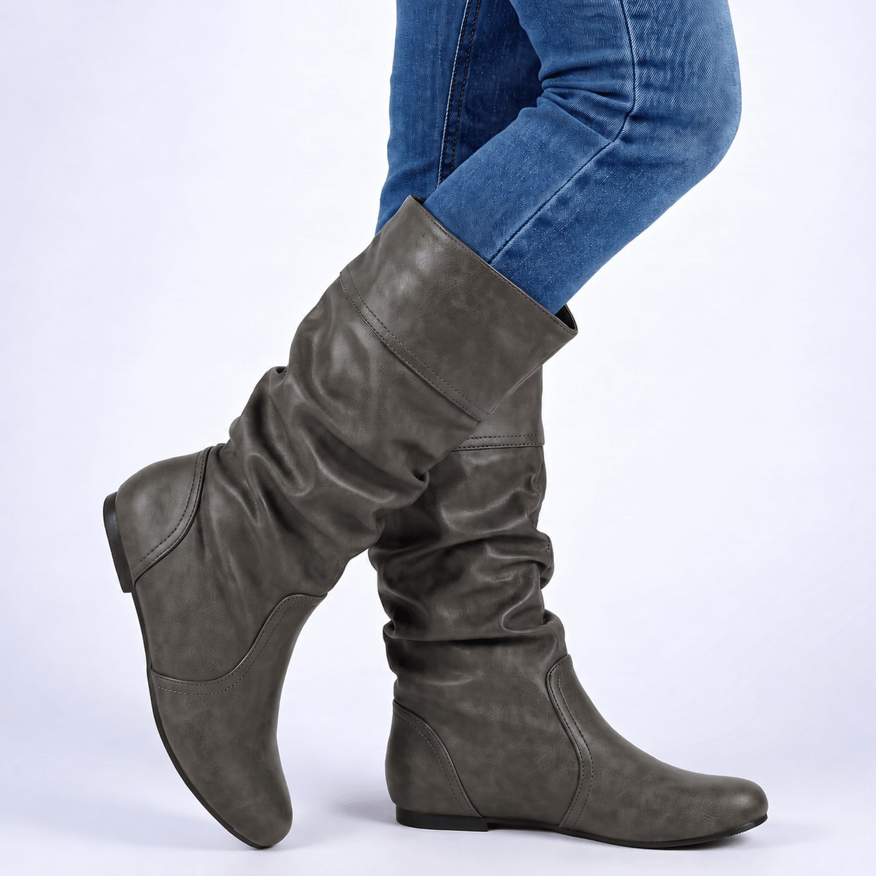 Vellona Slouch Knee-High Boots