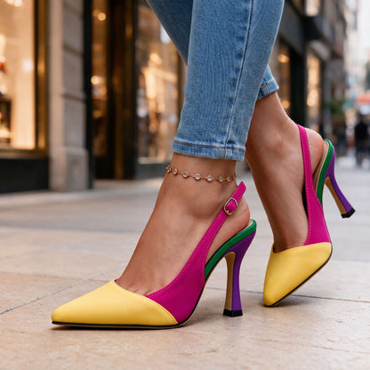 Tropicana Slingback Heels