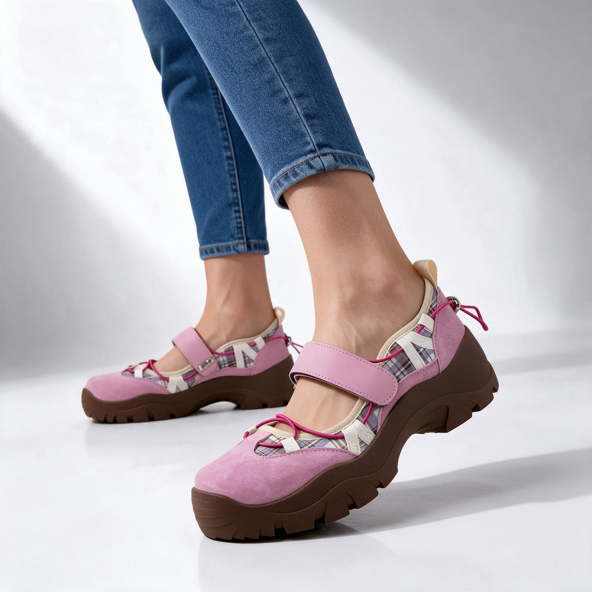 Chunky Mary Jane Sneakers