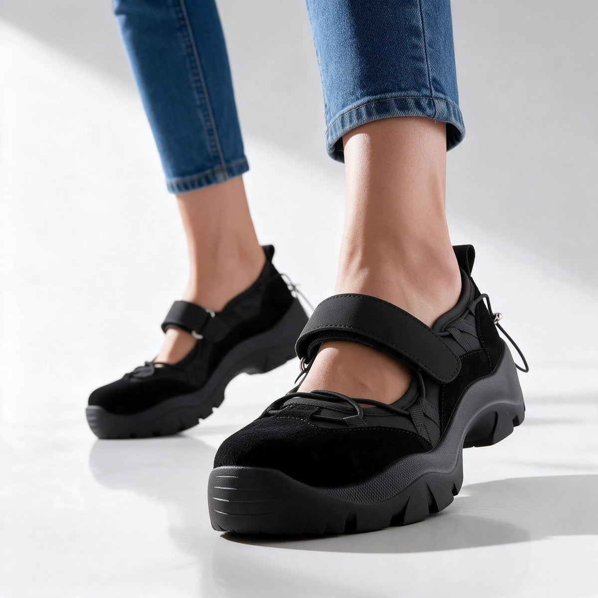Chunky Mary Jane Sneakers