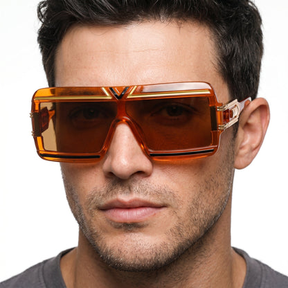 Palazzo Emerald Shield Sunglasses