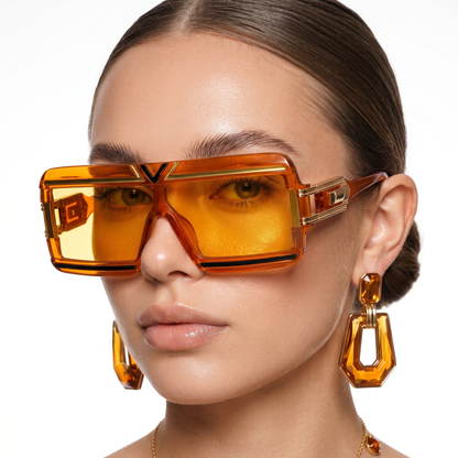 Palazzo Emerald Shield Sunglasses