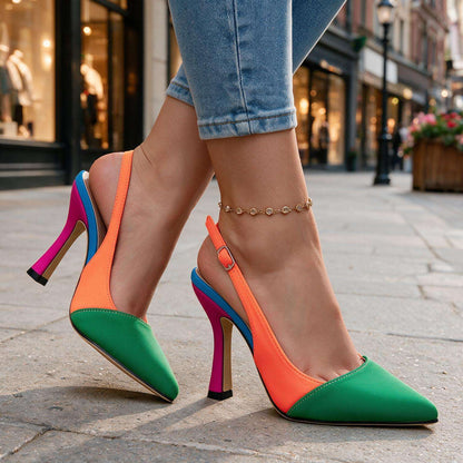 Tropicana Slingback Heels