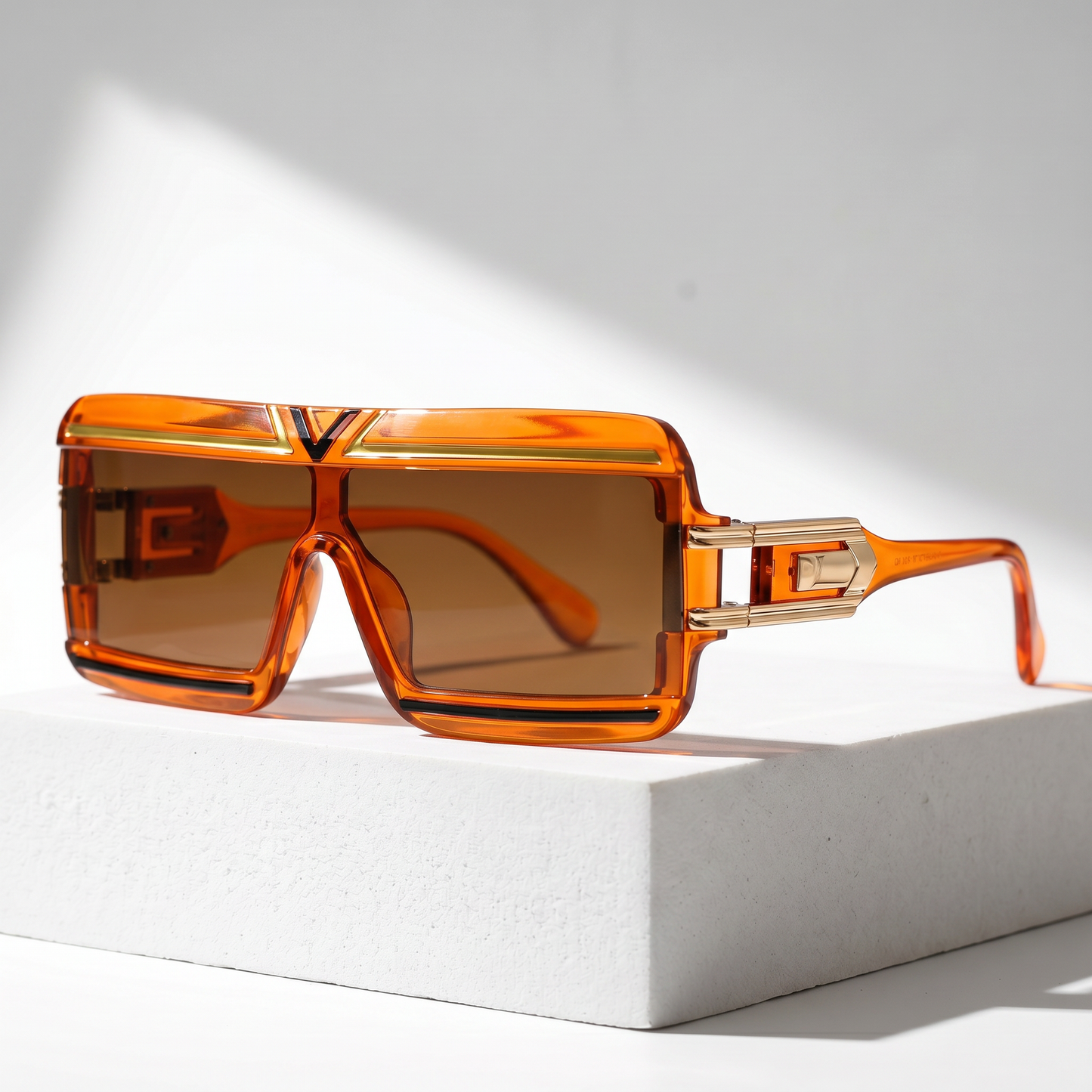 Palazzo Emerald Shield Sunglasses