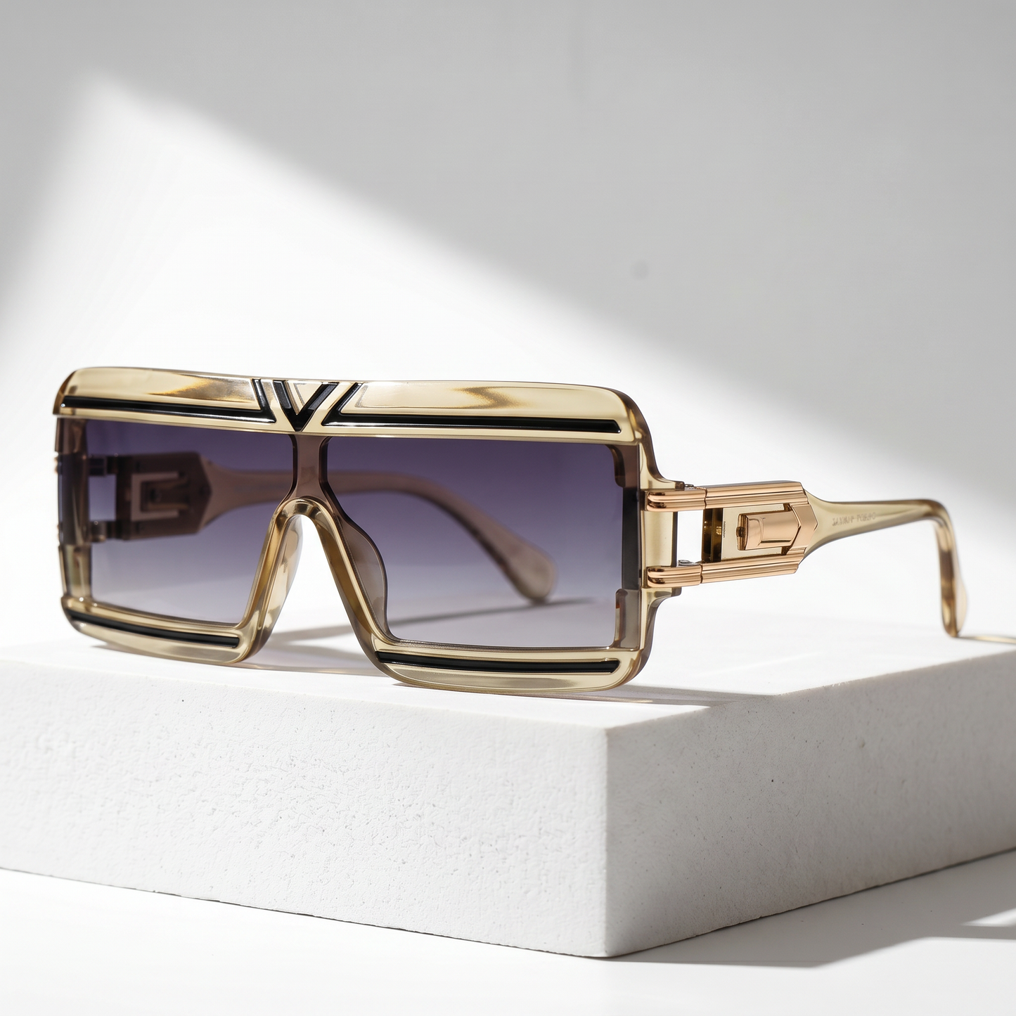 Palazzo Emerald Shield Sunglasses