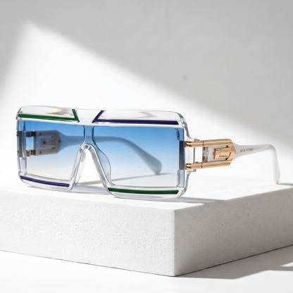Palazzo Emerald Shield Sunglasses