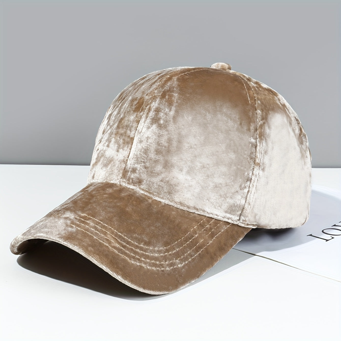 Crushed Velvet Heritage Cap
