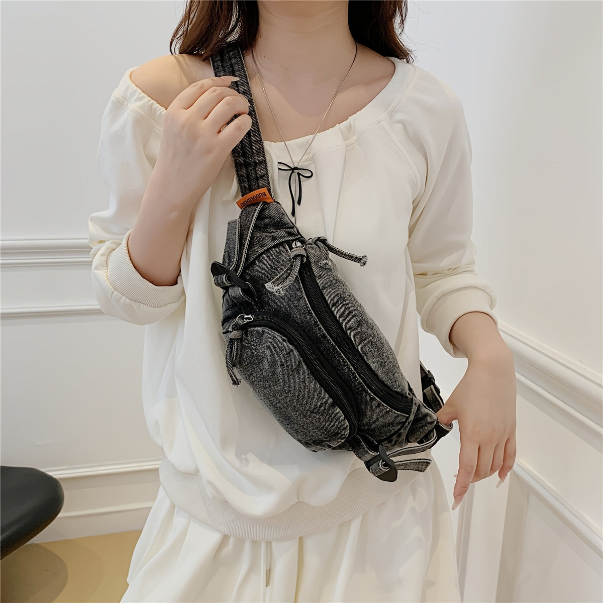 The Chambray Companion Belt Bag