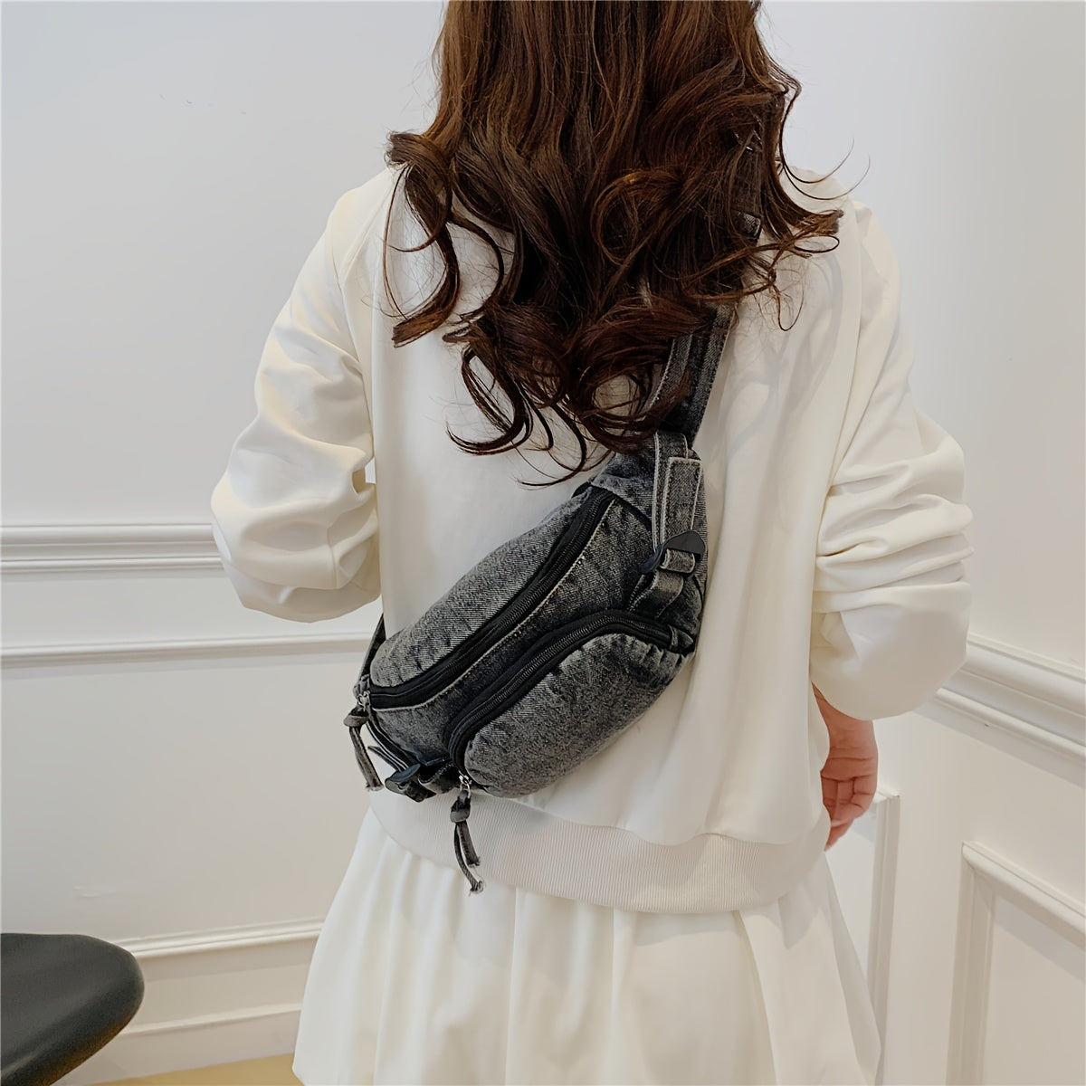 The Chambray Companion Belt Bag