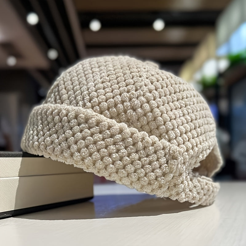The Popcorn Knit Beanie