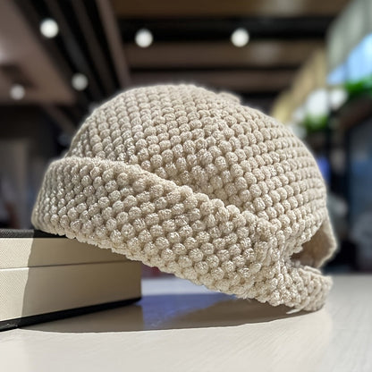 The Popcorn Knit Beanie