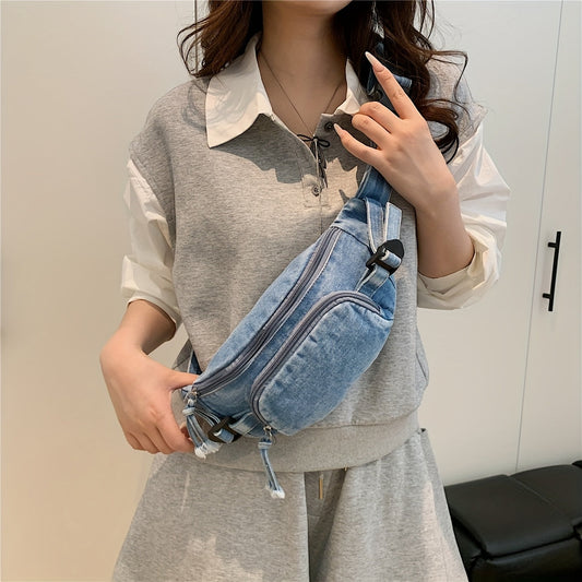 The Chambray Companion Belt Bag