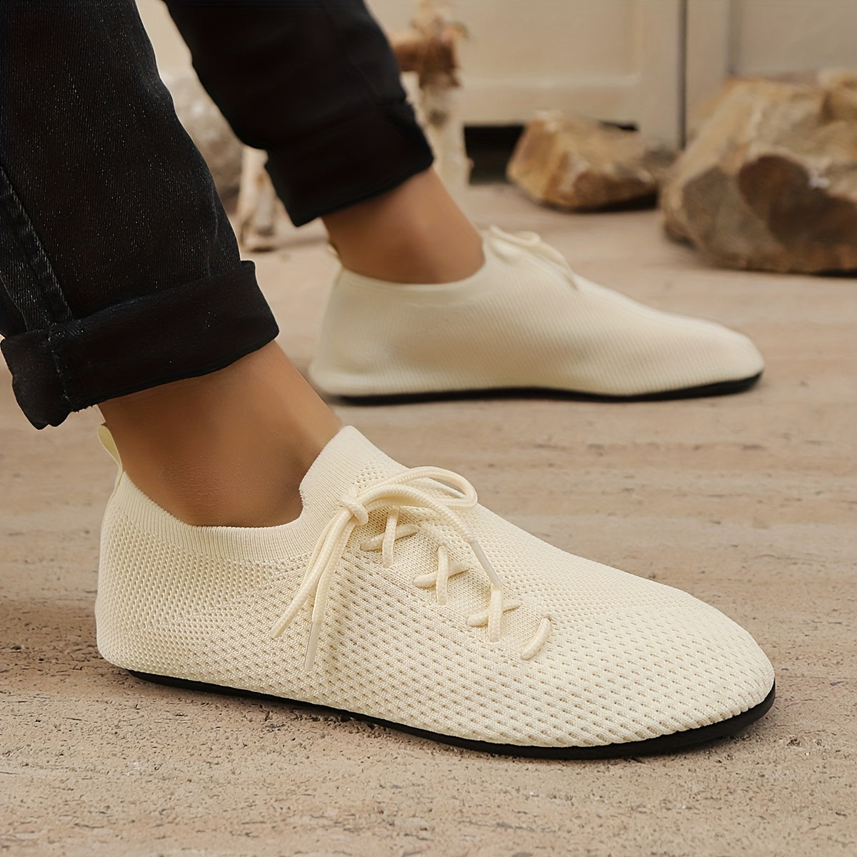 Studio Essential Knit Sneakers