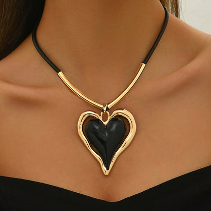 Bella Heart Core Pendant Necklace