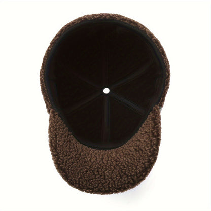 The Arctic Leather Aviator Shearling Cap